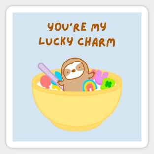 You’re My Lucky Charm Cereal Sloth Magnet